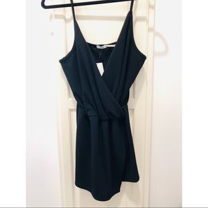 NEVERWORN black romper skort bottom
